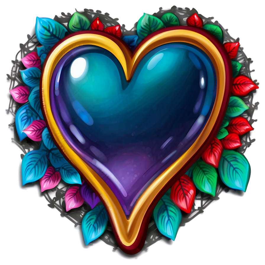 Fantasy Heart Drawing Png Lmx41