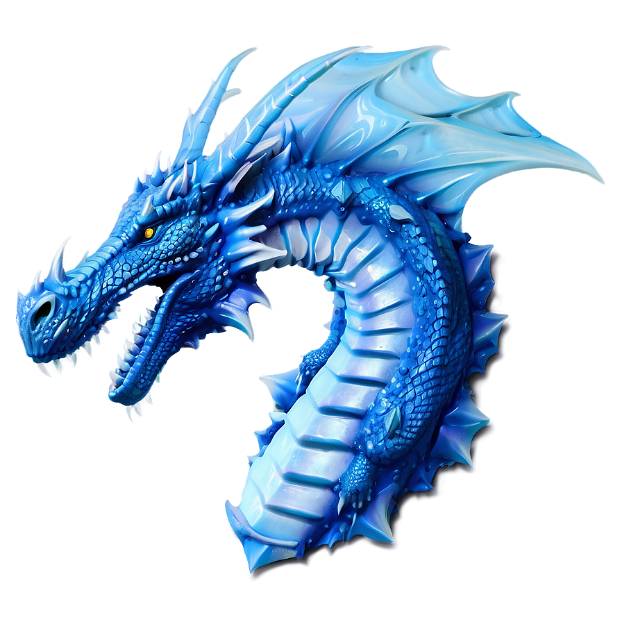 Fantasy Ice Dragon Png Dgd