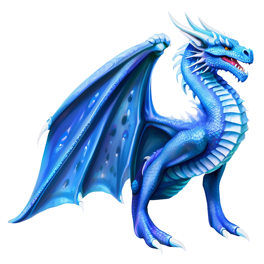 Fantasy Ice Dragon Png Xan90