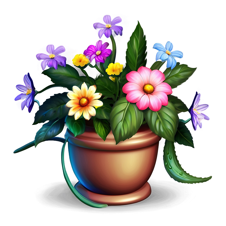 Fantasy Indie Flower Scene Png 97