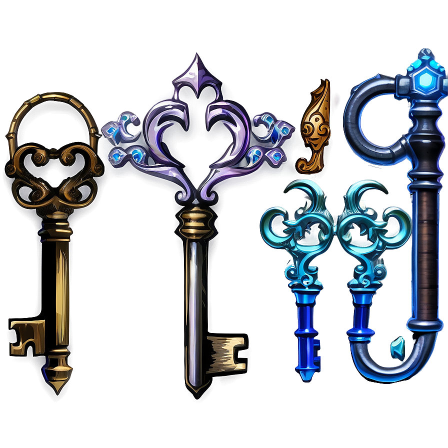 Fantasy Keys Png Gvc99