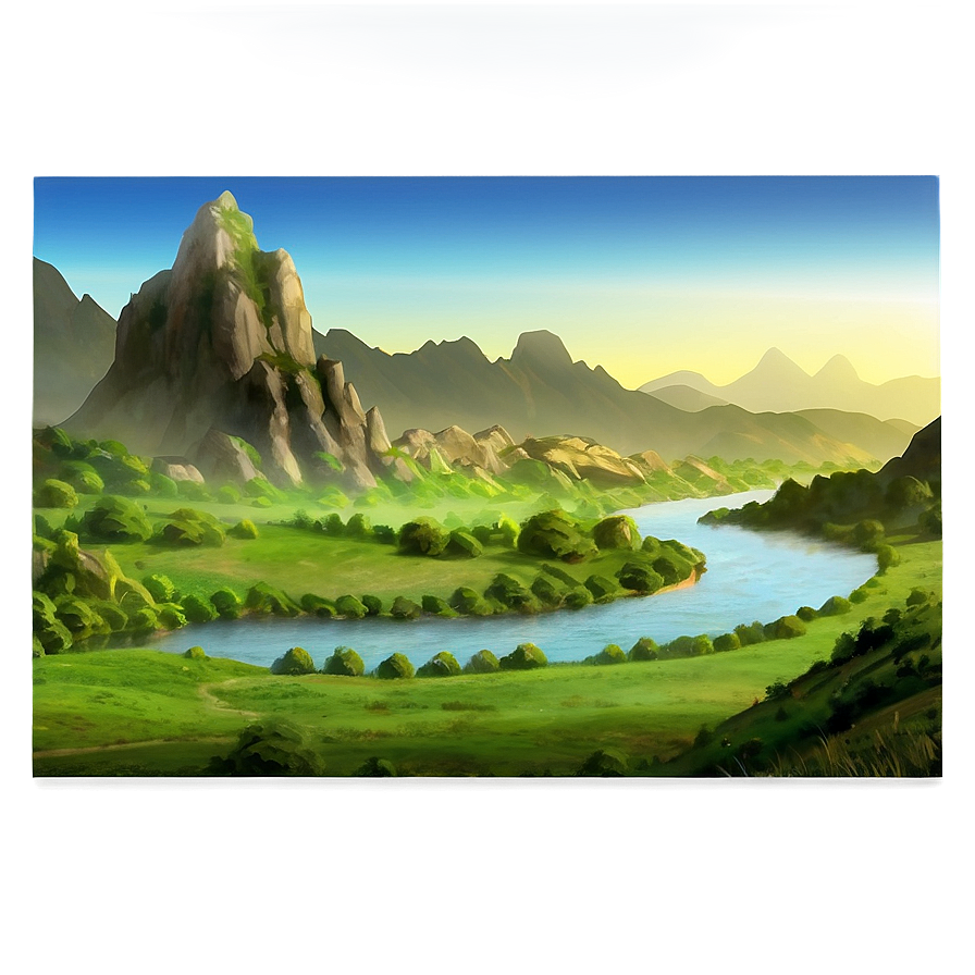 Fantasy Landscape Png Sih54