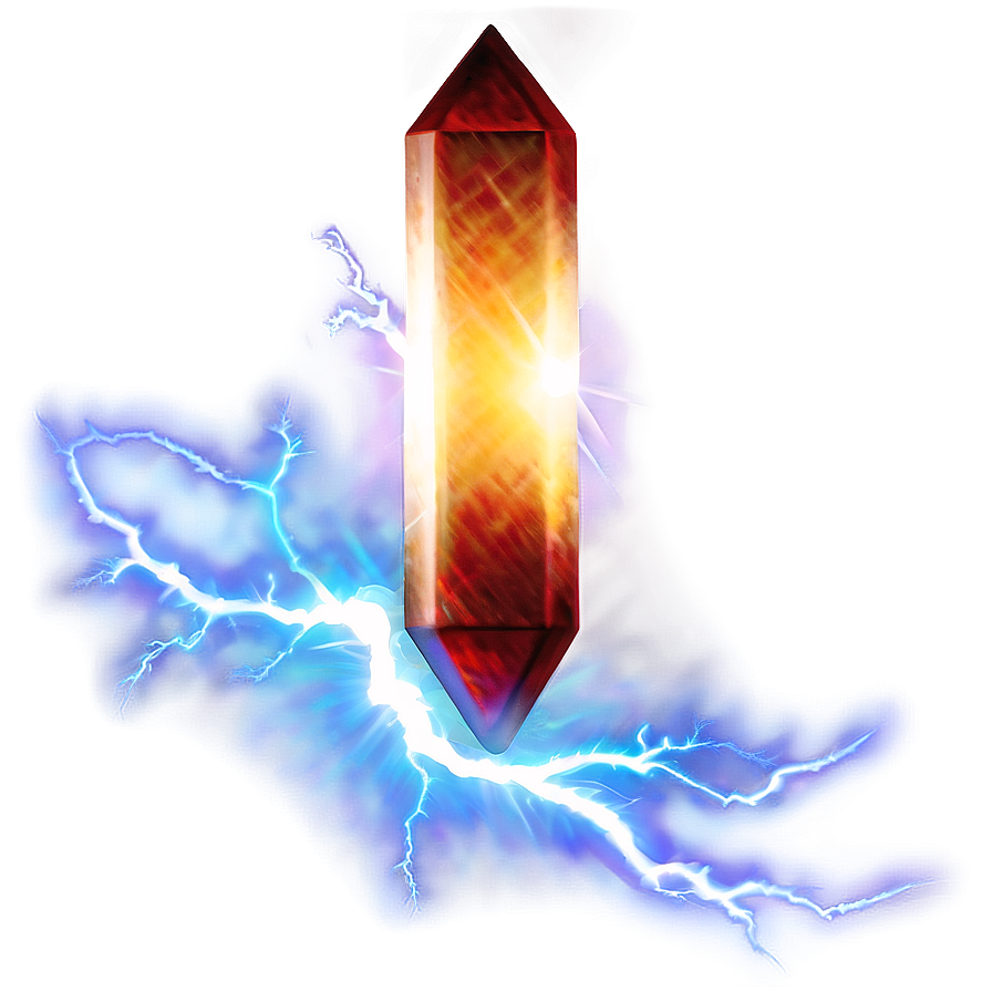 Fantasy Lightning Spell Png 10