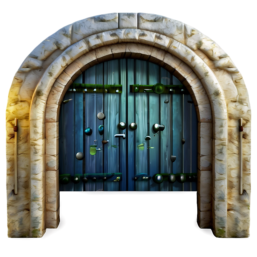 Fantasy Magical Door Design Png 06262024