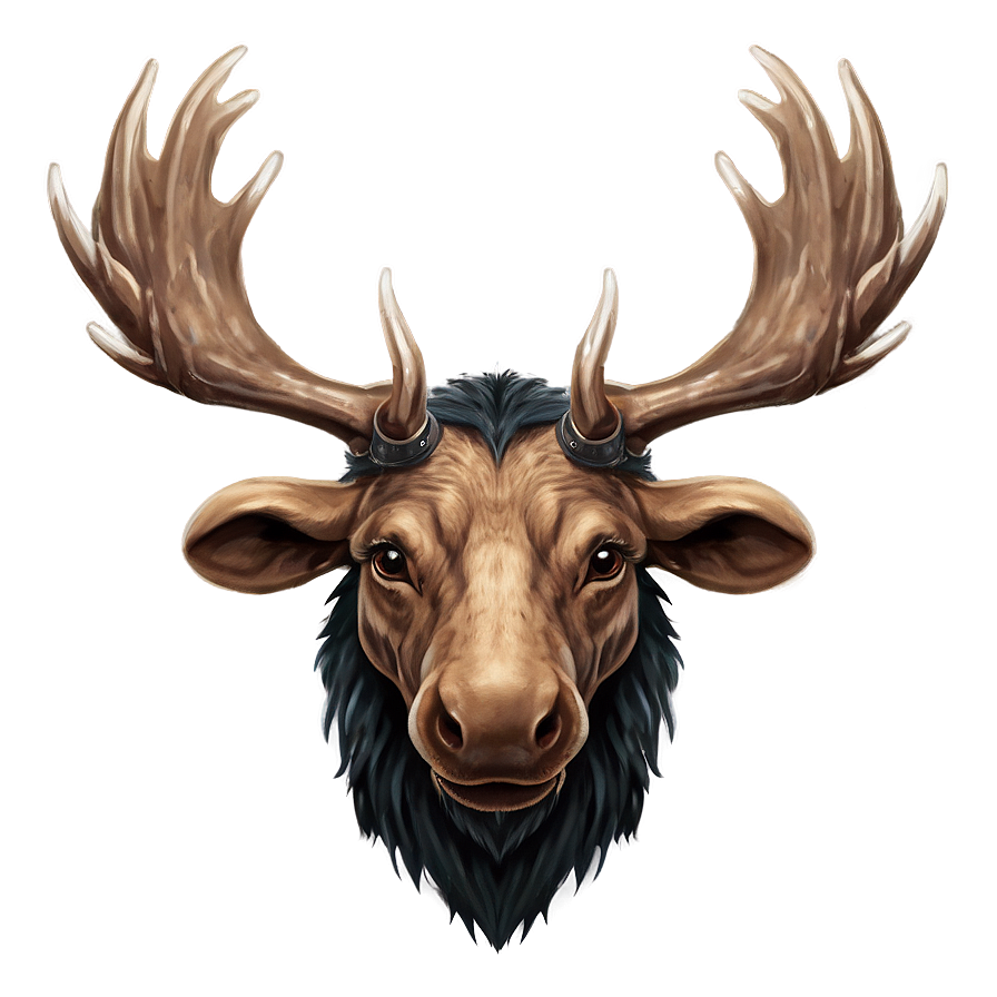 Fantasy Moose Head Concept Art Png Kgg