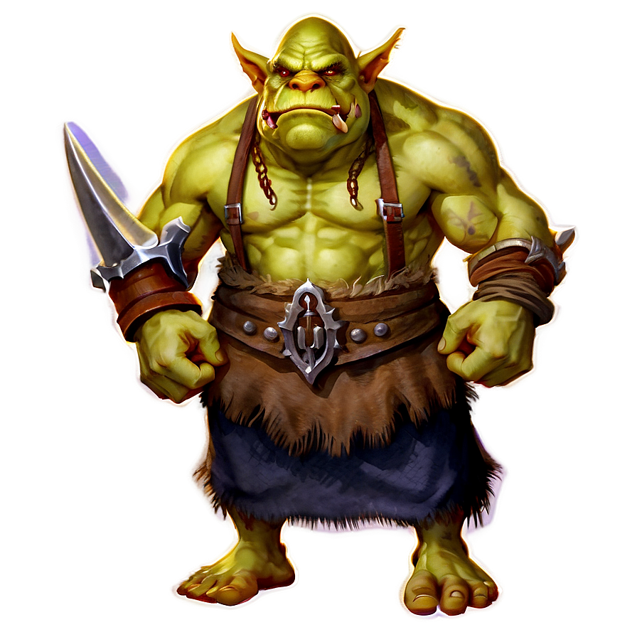 Fantasy Ogre Character Png Uvb12