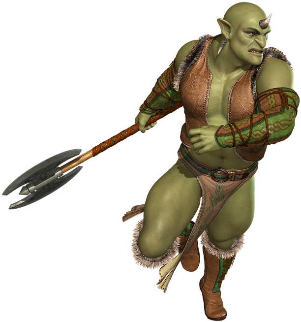 Fantasy Orc Warrior