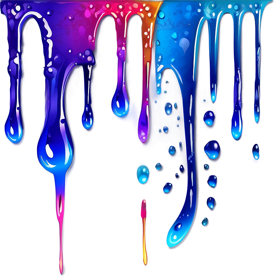 Fantasy Paint Drip Magical Png 52