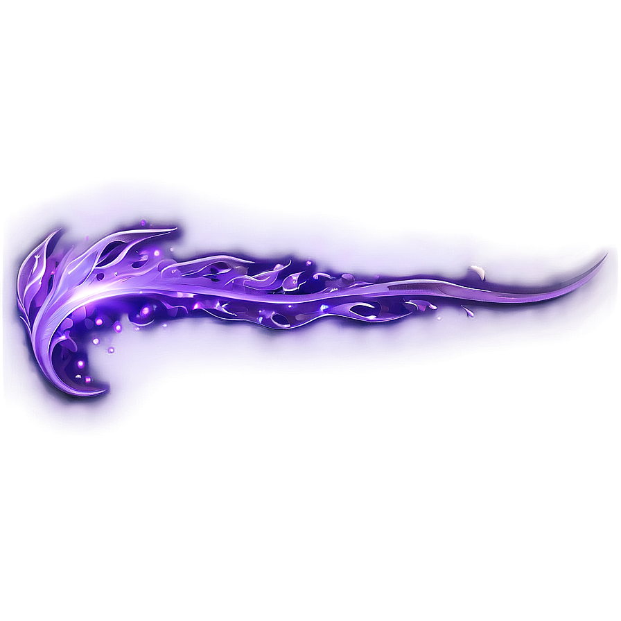 Fantasy Purple Flame Png 06272024