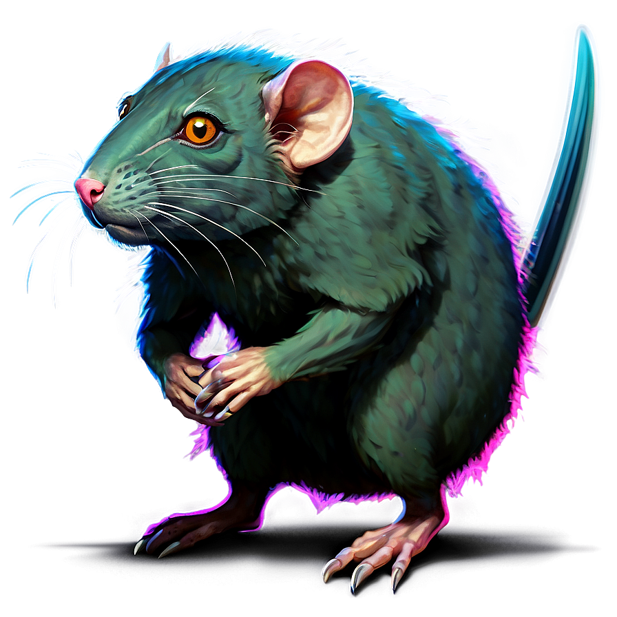 Fantasy Rat Creature Png Hqp