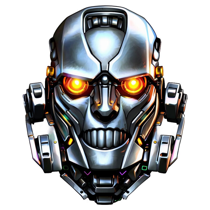 Fantasy Robot Head Png 38