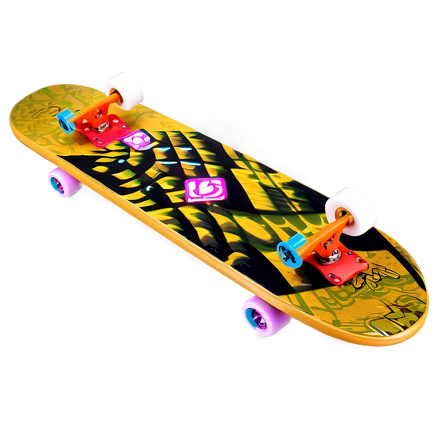 Fantasy Skateboard Deck Scene Png Adw22