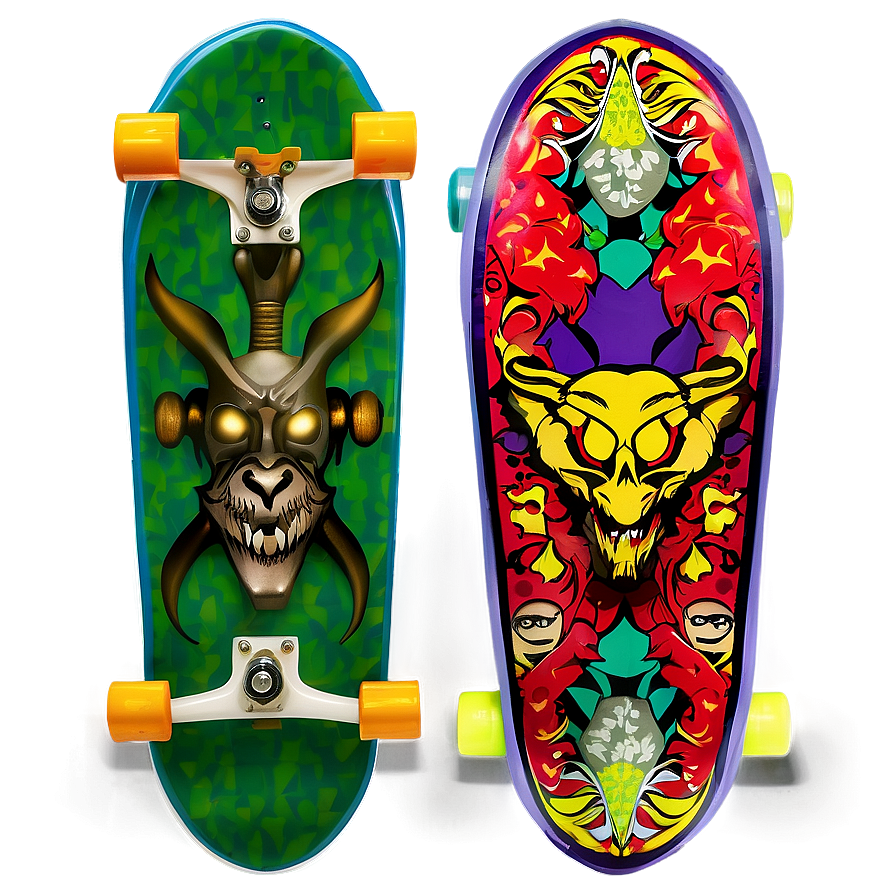 Fantasy Skateboard Designs Png Drs