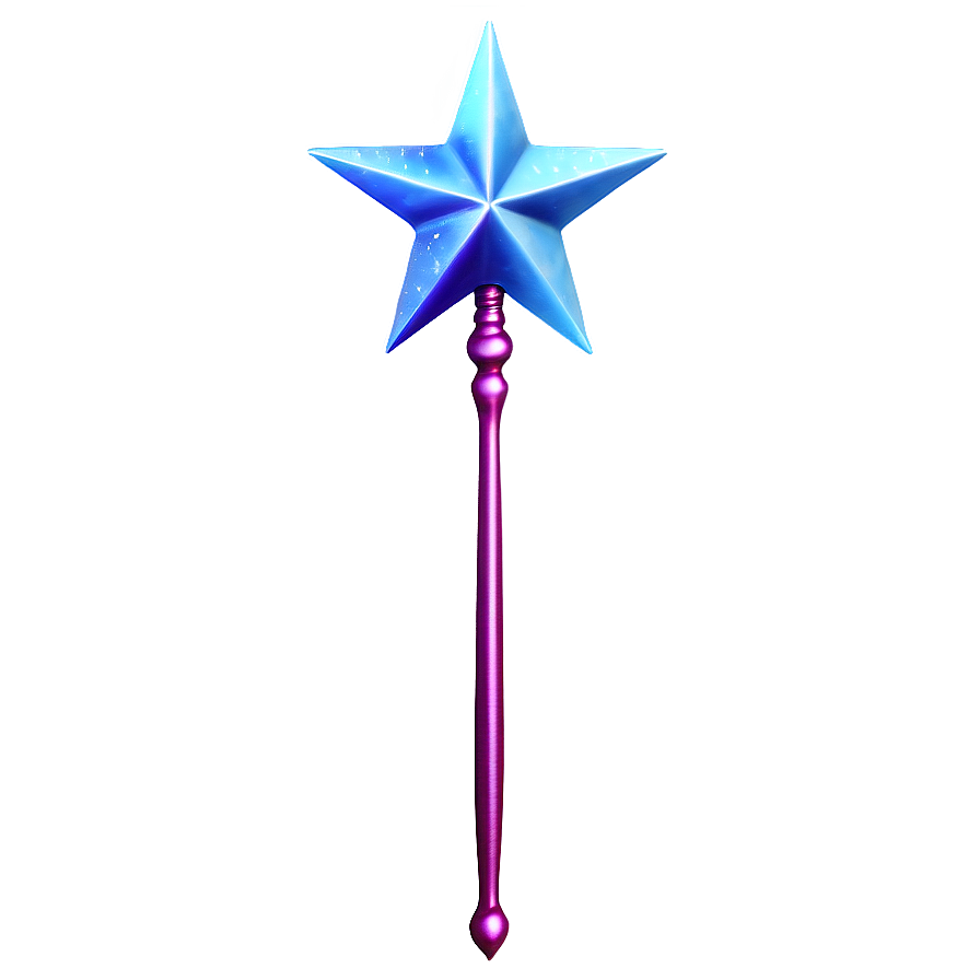 Fantasy Star Wand Png 06132024