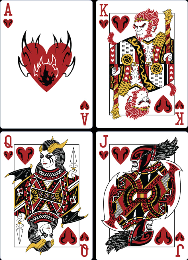 Fantasy Themed Playing Cards