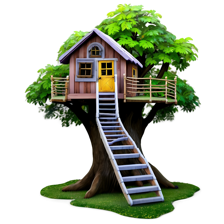 Fantasy Tree House Png Csf40