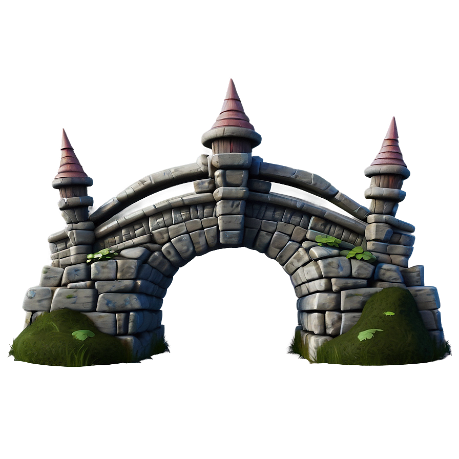 Fantasy Troll Bridge Png 06232024