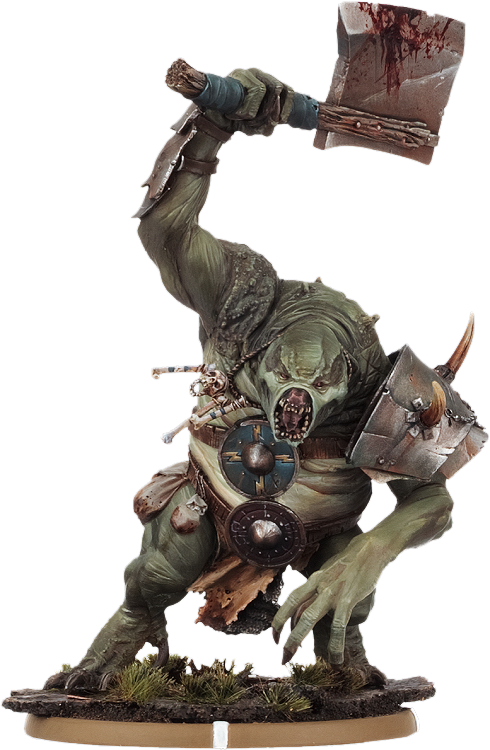 Fantasy Troll With Axe