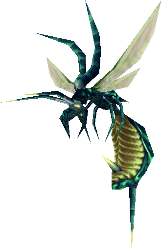 Fantasy Wasp Creature3 D Model