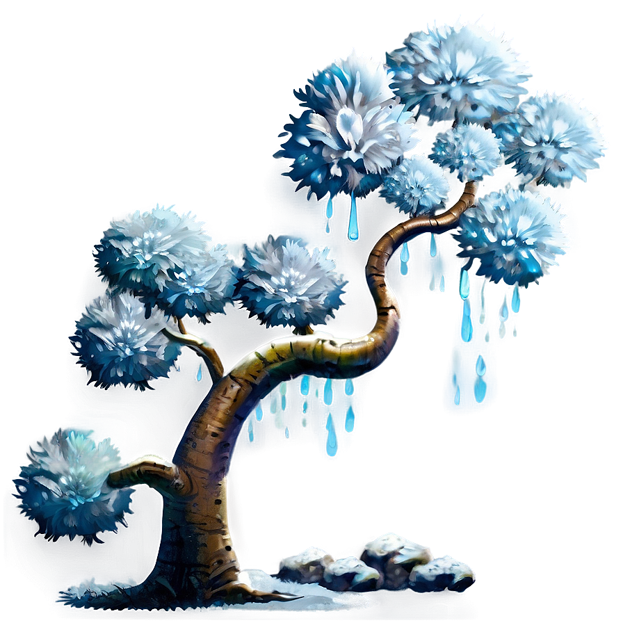 Fantasy White Tree Icon Png 06252024