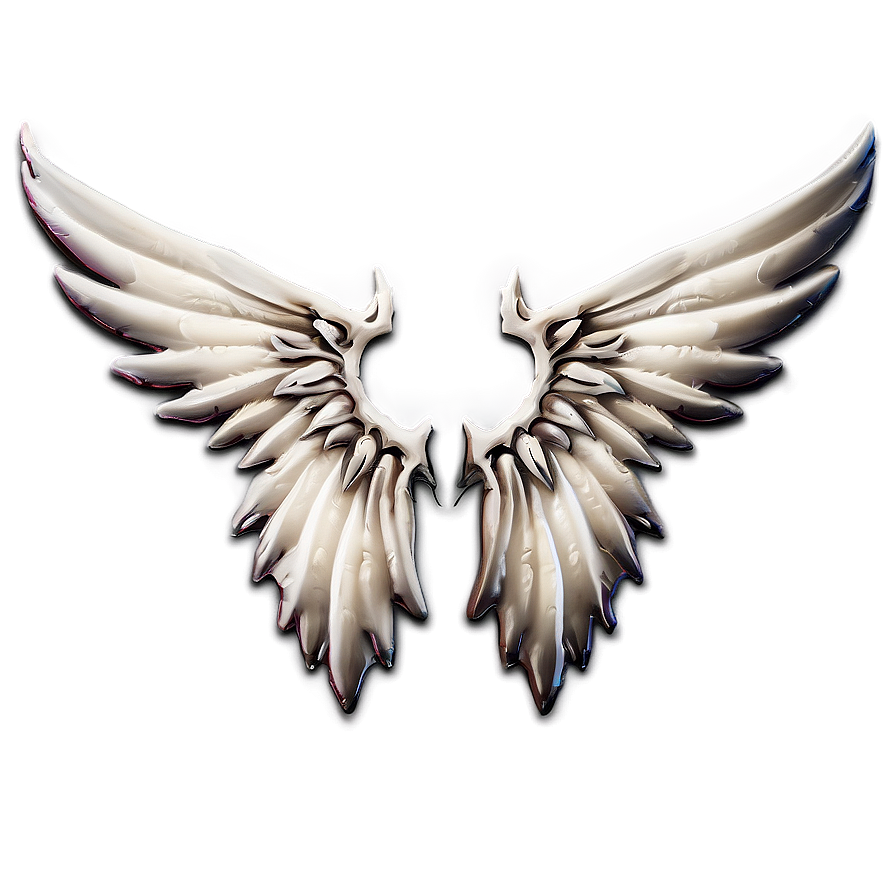 Fantasy White Wings Icon Png 06262024