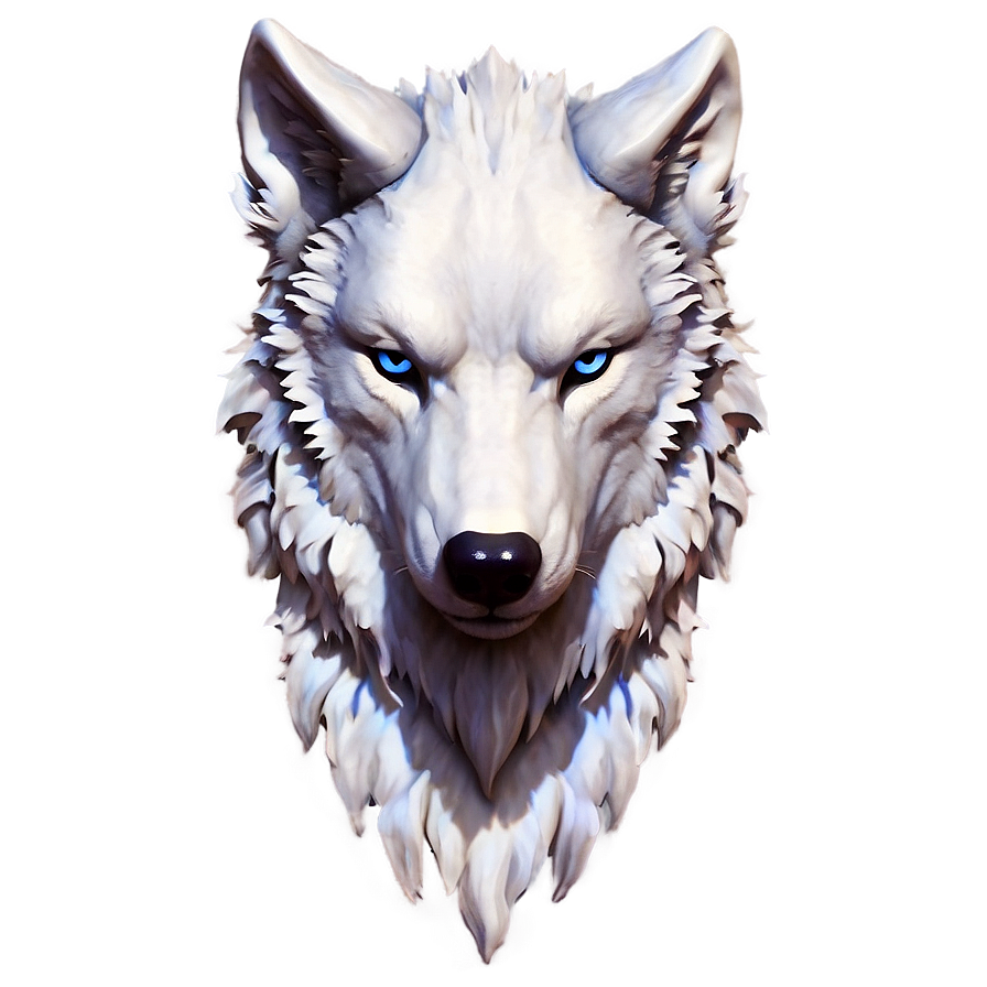 Fantasy Wolf Face Avatar Png 06292024