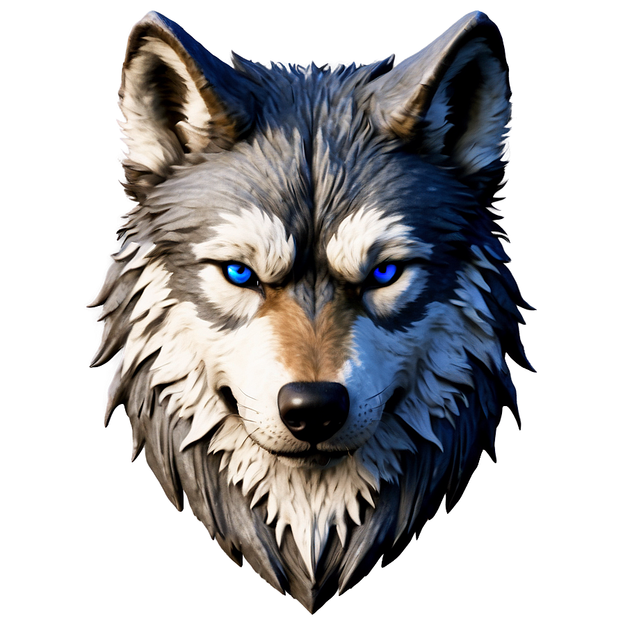 Fantasy Wolf Head Image Png Xuj14