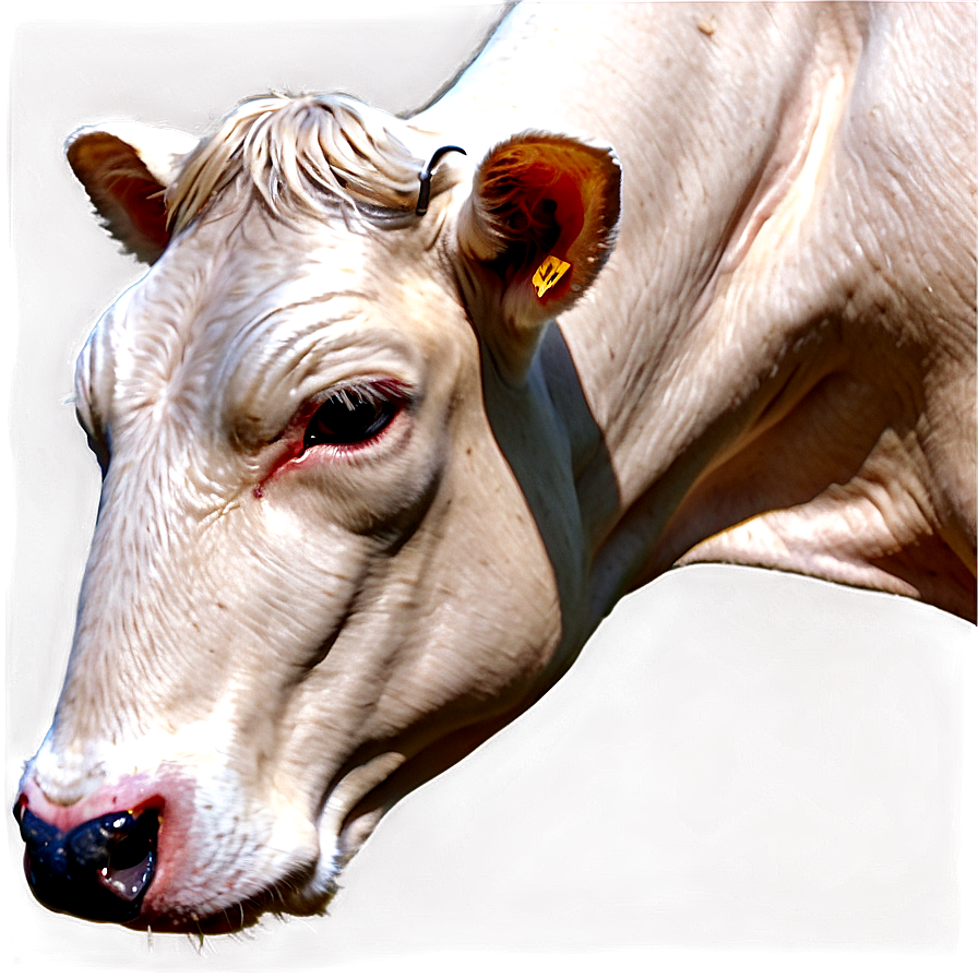 Farm Animal Cow Head Png 42