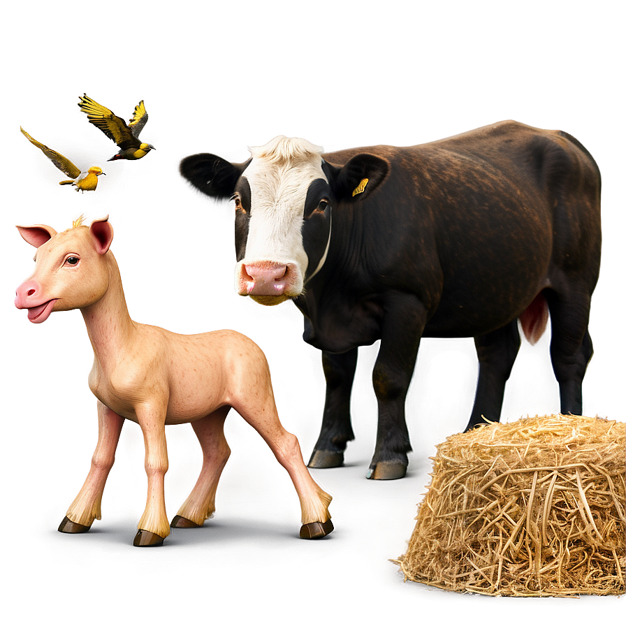 Farm Animals Png: A Visual Guide Hqt32