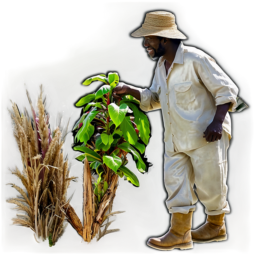 Farmer At Work Png 05242024