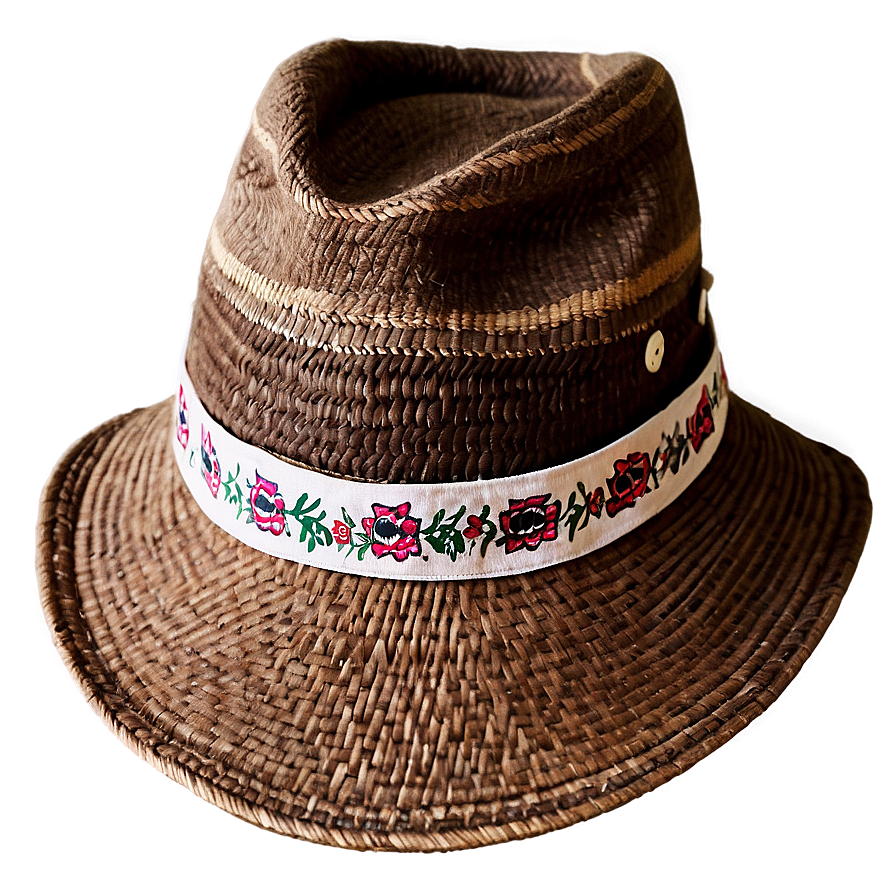 Farmer Hat With Bandana Png 06212024