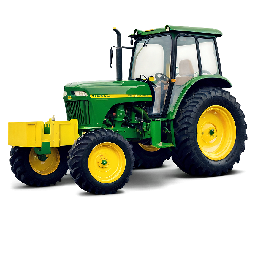 Farmer On John Deere Tractor Png 06262024