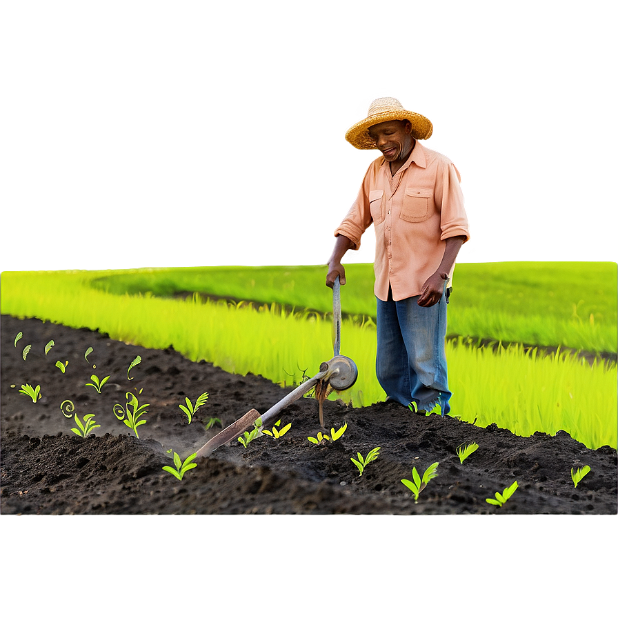 Farmer Sowing Seeds Png 56