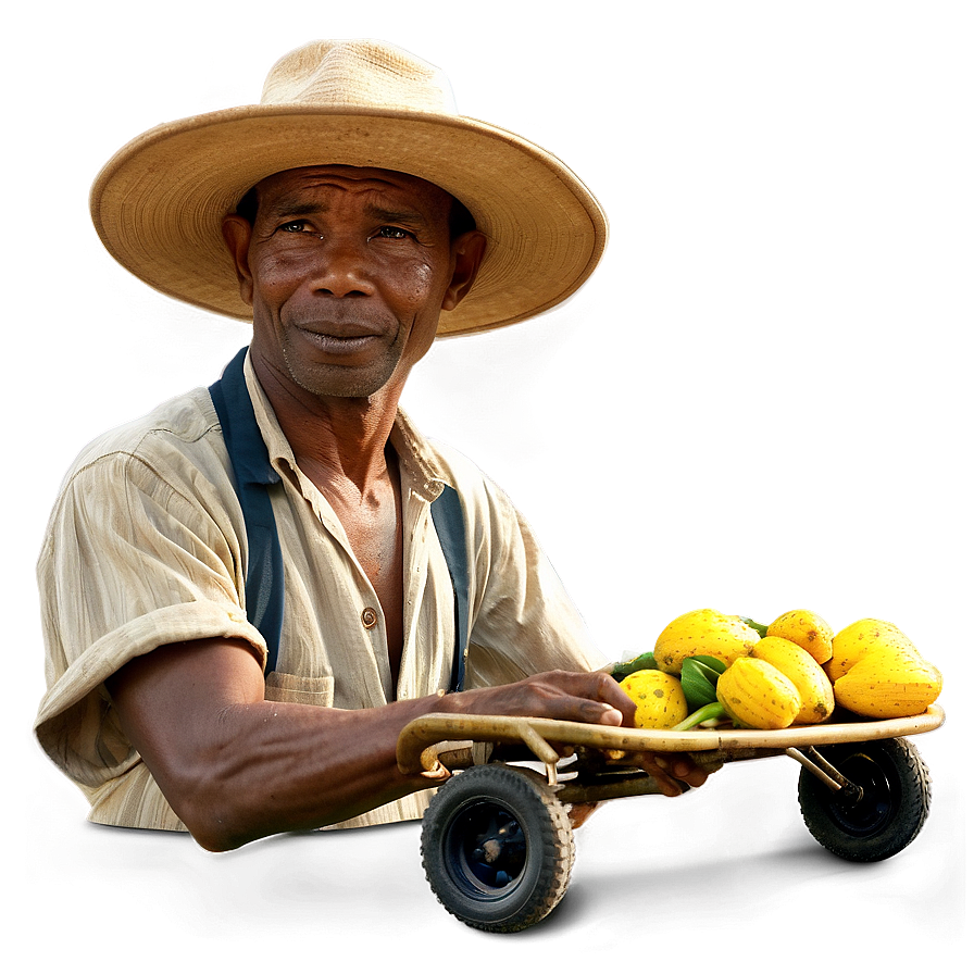 Farmer Working In Field Png Xbb