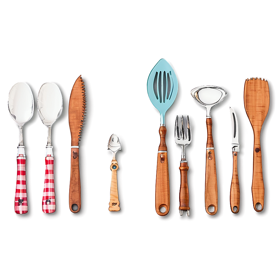 Farmhouse Chic Utensils Png Ugy95