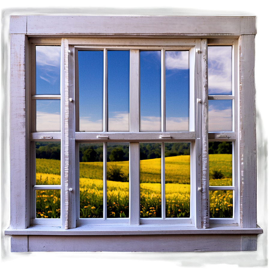 Farmhouse Style Windows Png 48