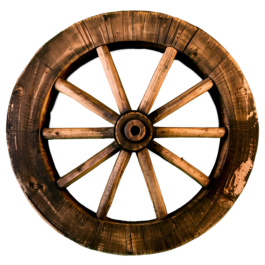 Farmhouse Wagon Wheel Image Png 06132024