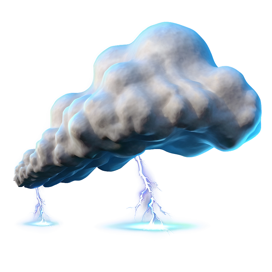 Fart Cloud With Lightning Png Reu