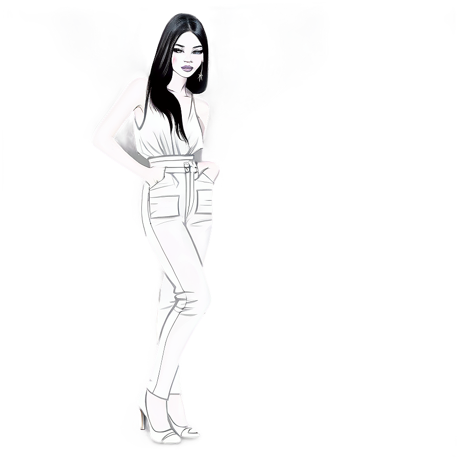 Fashion Design Drawing Png Wmi18