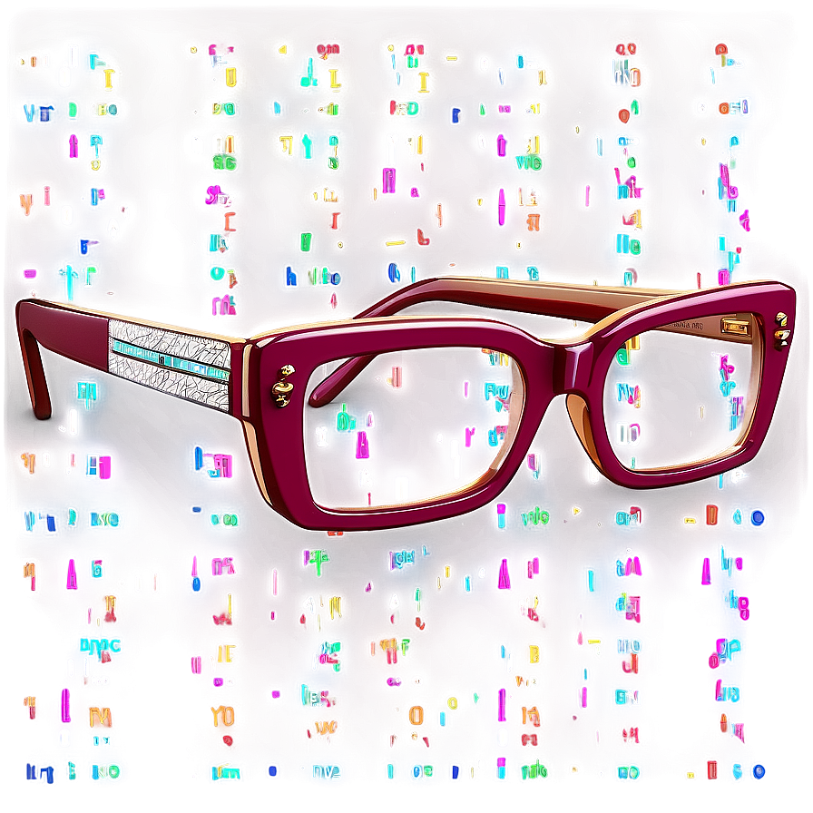 Fashionable Meme Specs Png Ond45