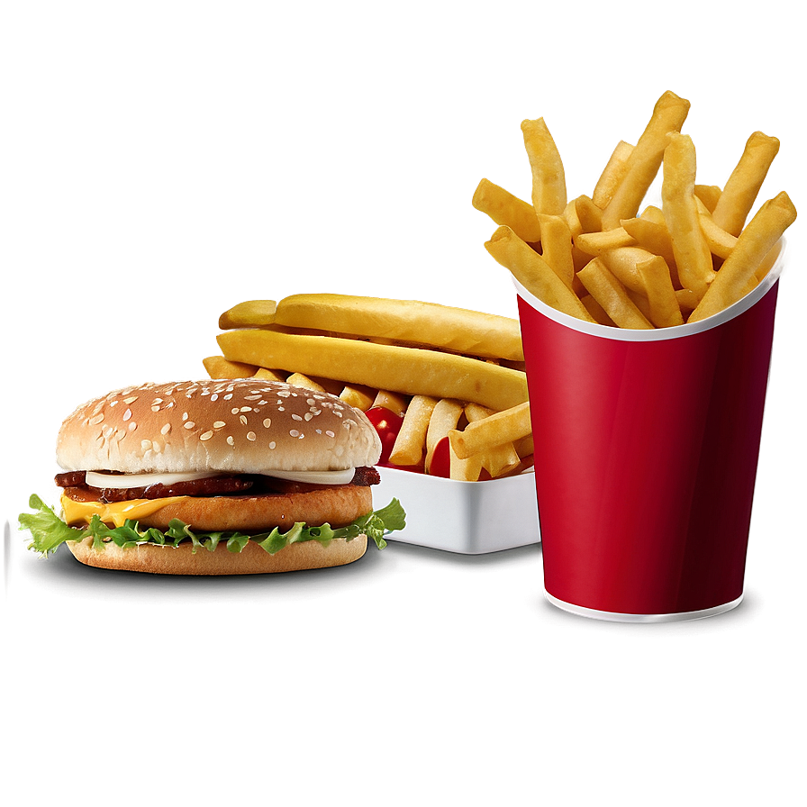 Fast Food Combo Png Rqg