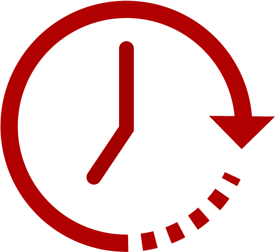 Fast Forward Clock Icon