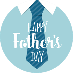 Fathers Day Celebration Tie Graphic