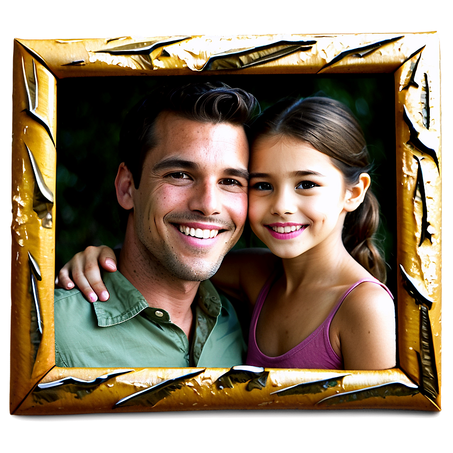 Fathers Day Photo Frame Png Vcy