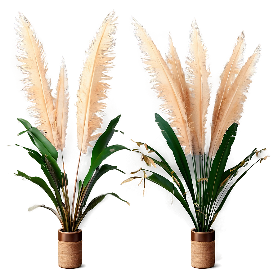 Faux Pampas Display Png 06272024