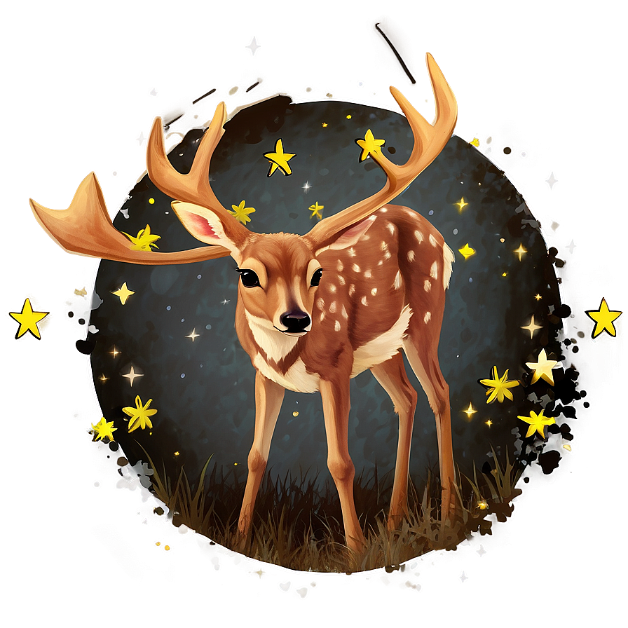 Fawn And Stars Png Kny