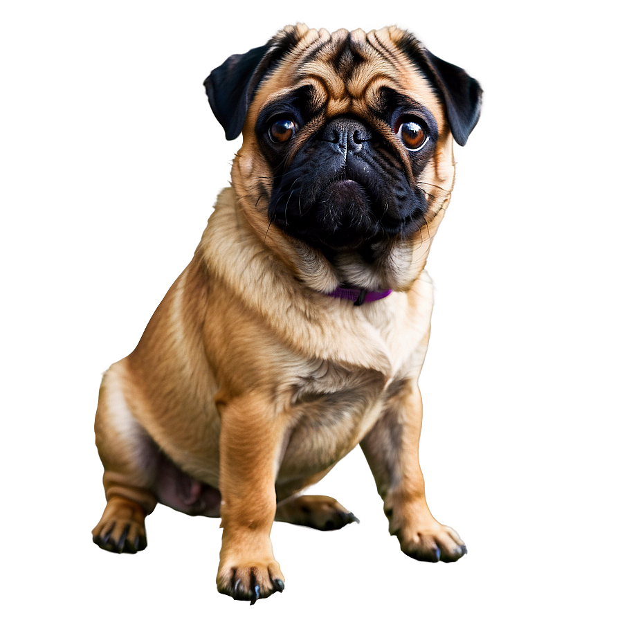 Fawn Colored Pug Png 95