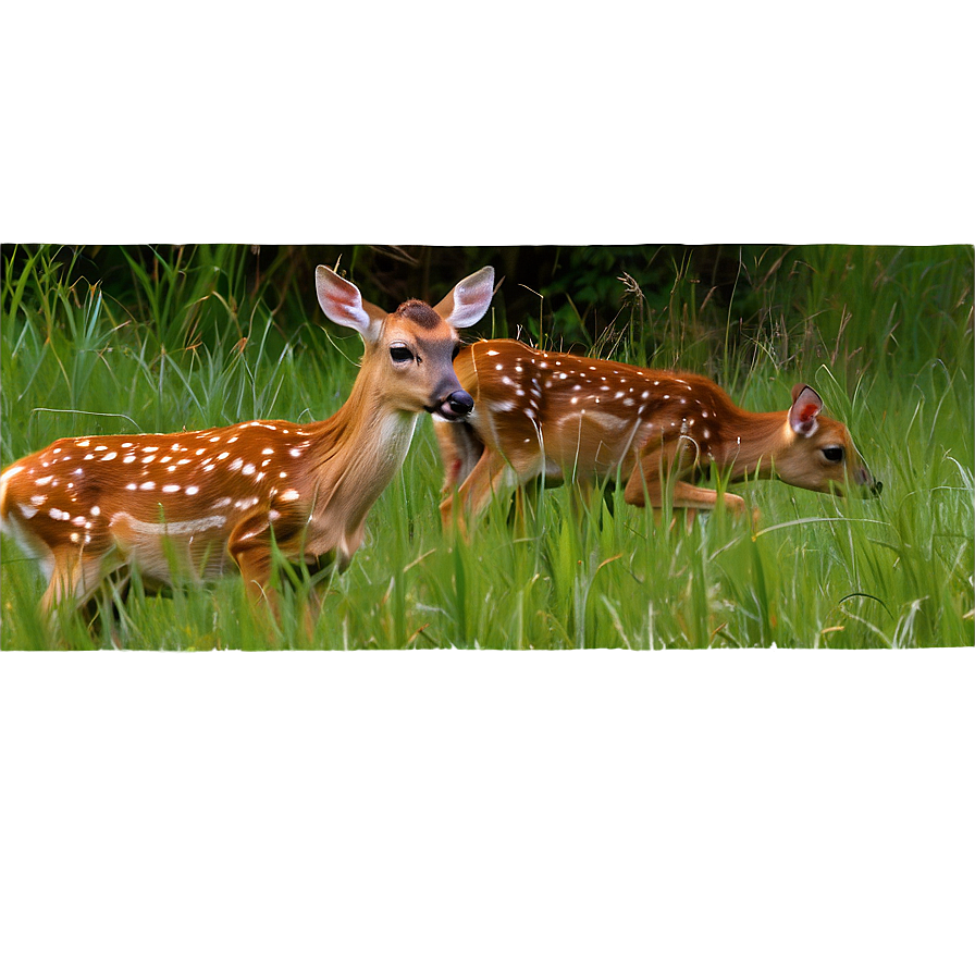 Fawn In Meadows Png Xgj42