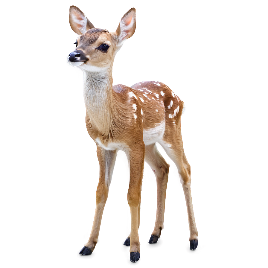 Fawn With Birds Png 06242024