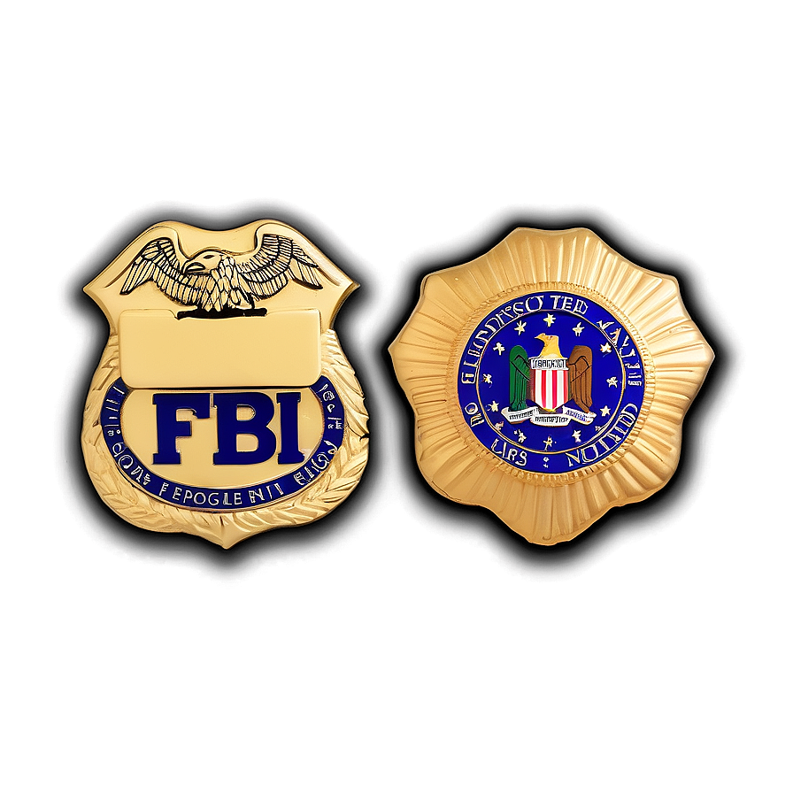 Fbi Badge And Gun Png Yrm